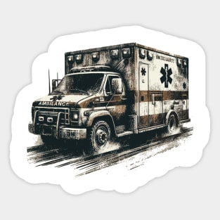 Ambulance Sticker